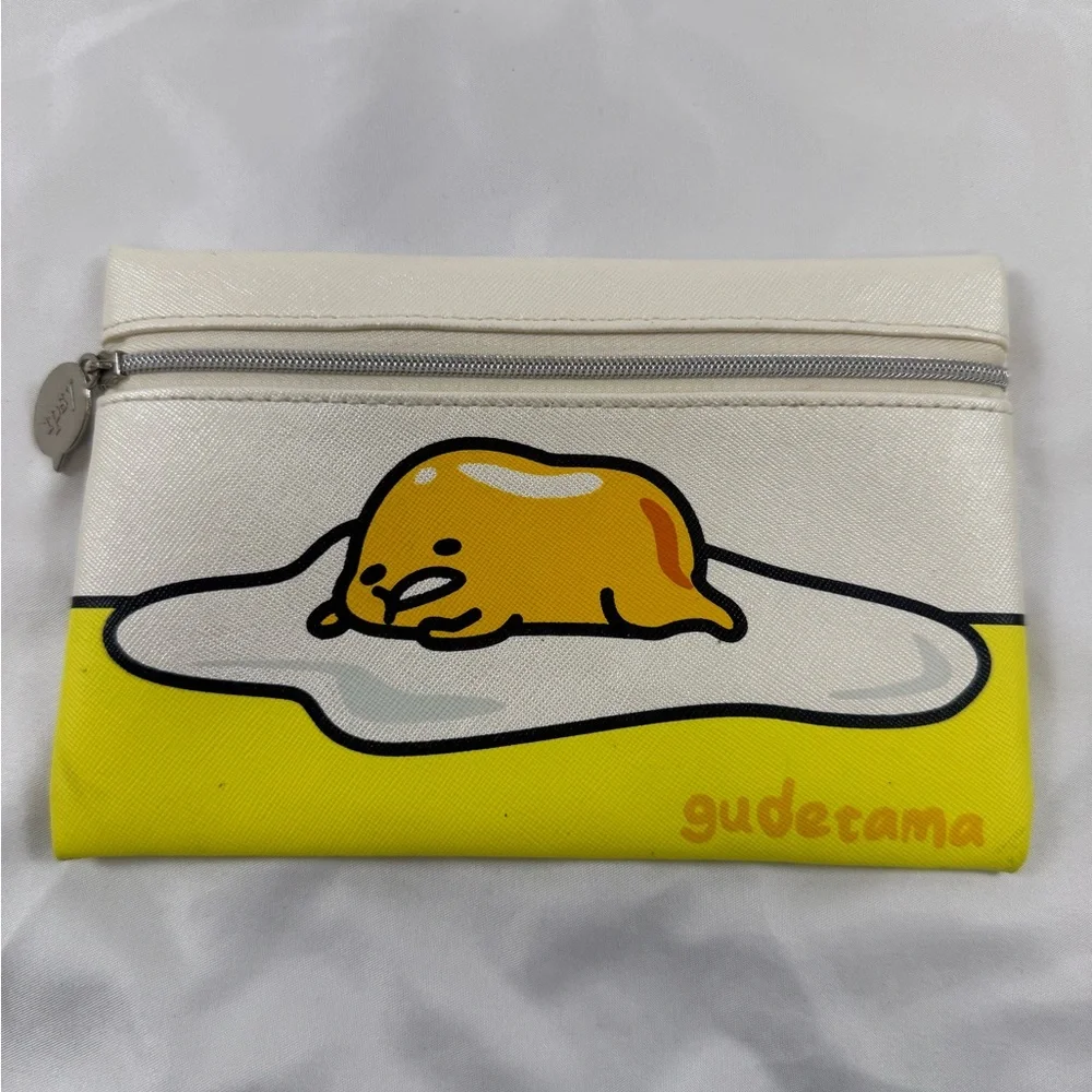 Gudetama x Ipsy‎ Sanrio Zipper Makeup Bag Cosmetic Pouch